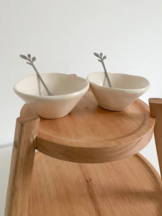 Juego de torre + dos mini bowls + dos cucharas o tenedores en Madera natural - Decoración, Uruguay | Dreams On Time, vista 8