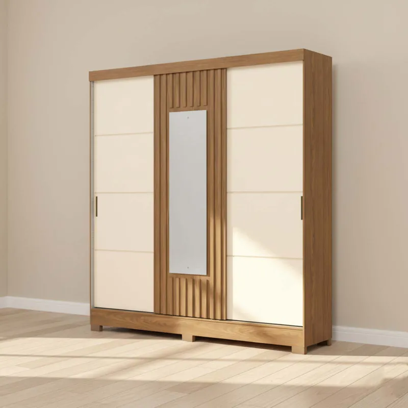 Placard 3 Puertas Mdf-y-mdp Blanco B376 en Blanco - Roperos y placares, Uruguay | Divino