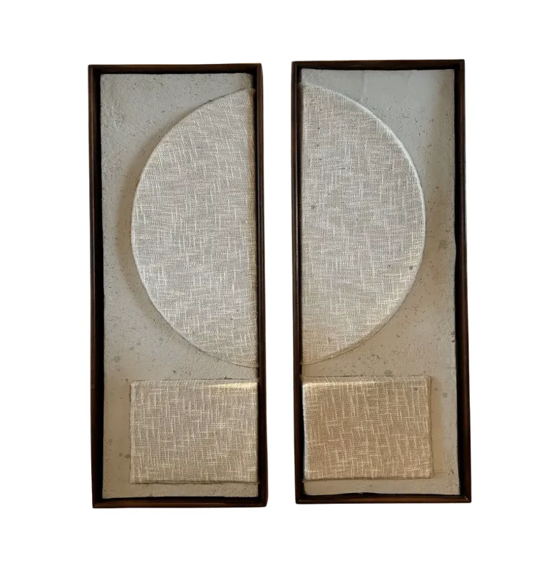 CUADRO ARTERIORS LUNA SET X2 85X100 - Espejos, Uruguay | Masinfinito Casa