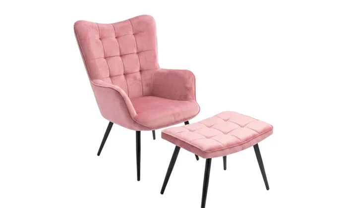 Butaca Amalia - Rosa en Rosa - Butacas, banquetas y puffs, Uruguay | Finkel