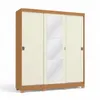 Ropero 3 Puertas Corredizas 180CM - Turin en Madera natural - Roperos y placares, Uruguay | Balton, vista 7 de 11