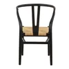 Silla De Comedor Madera Negro Wishbone en Negro - Sillas, Uruguay | Divino, vista 5 de 7