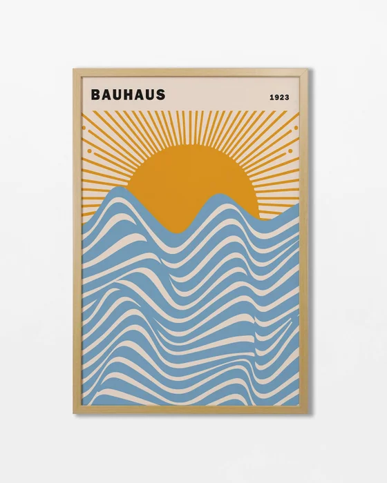 Bauhaus - Amanecer en Multicolor - Láminas, Uruguay | La Cuadrería