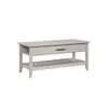 Mesa Ratona Articulada - Sauder - Linea Summit Station - Blanco en Blanco - Mesas de living, Uruguay | Ecowood, vista 5 de 5