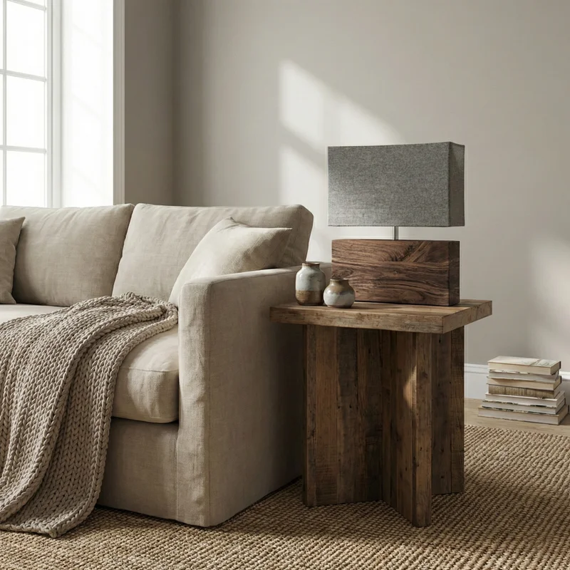 Lámpara de Mesa Nativo Block Grey en Multicolor - Lámparas de mesa, Uruguay | La Perla, vista 4