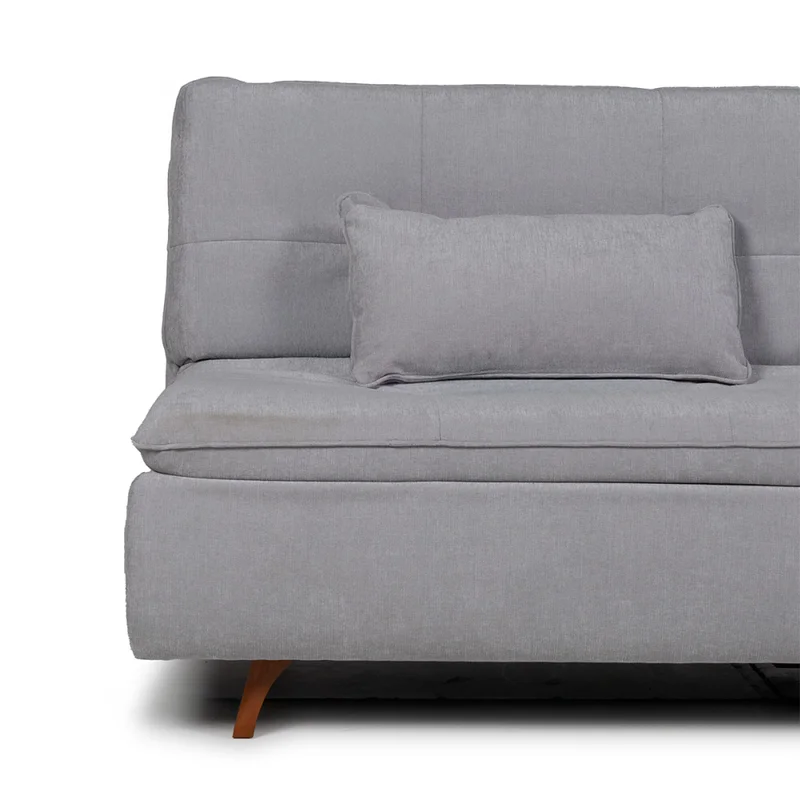 Sofá Cama Maira - Tela Microfibra - 10286 (Gris) en Gris - Sillones y sofás, Uruguay | Nyr, vista 5