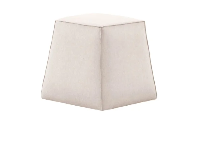 Puff PYRAMID - Crema en Beige - Butacas, banquetas y puffs, Uruguay | Finkel, vista 2