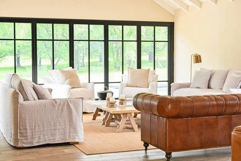 SILLON ALMA LINO GRIS CLARO - 2.30 MTS en Gris - Sillones y sofás, Uruguay | La Iberica, vista 15