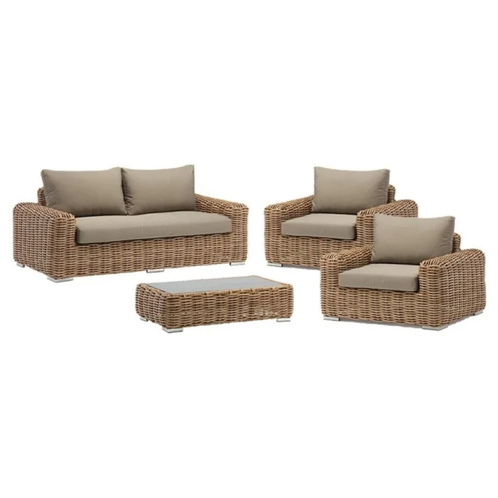 Juego de jardin Monaco en Beige - Muebles para el exterior, Uruguay | La Cueva Muebles, vista 7