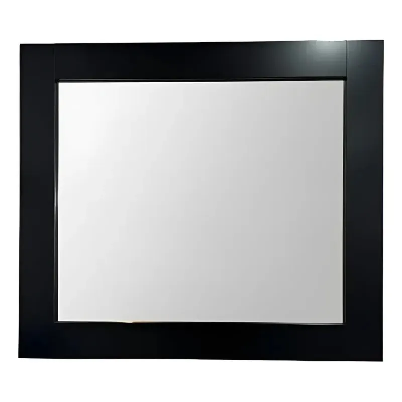 Espejo marco de madera negro - 1.00mts x 90cms - PRODUCTO CON DETALLES - en Negro - Espejos, Uruguay | Champagne Home