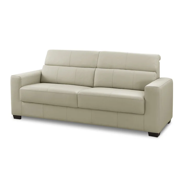 Sillón 100% Cuero - 2 Cuerpos - Sublime - Arena en Beige - Sillones y sofás, Uruguay | Rústico Hogar, vista 2