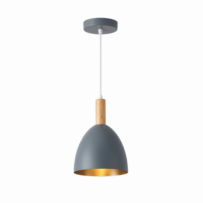 Artefacto Colgante Bert Gris en Gris - Lámparas colgantes, Uruguay | Serlux