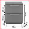 Mesa de luz 2 cajones – Dubai 50019 - Mesas de luz, Uruguay | Punto Unión, vista 13 de 16