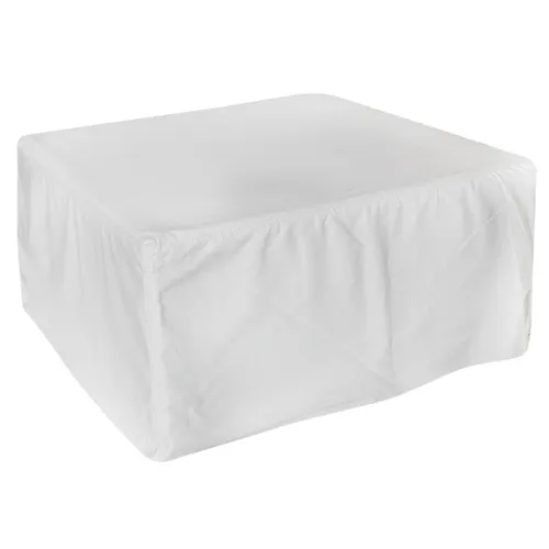 PUFF LOBBY TELA 1057 90X90CM en Blanco - Butacas, banquetas y puffs, Uruguay | Vinibel