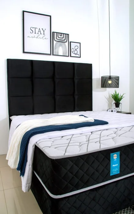 Respaldo SOFIA en Negro - Respaldos de cama, Uruguay | Palermo Casa Deco