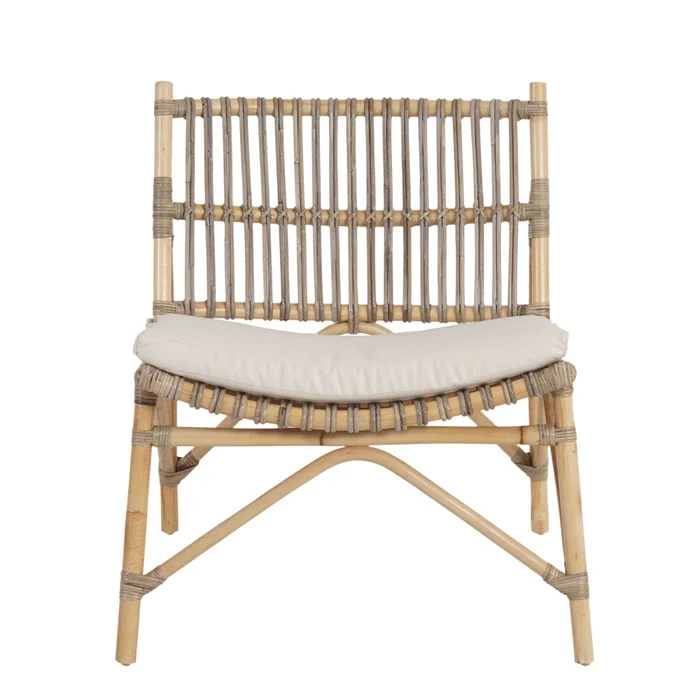 Butaca Rattan Natural-beige Suri Natural en Madera natural - Sillones y sofás, Uruguay | Divino, vista 3