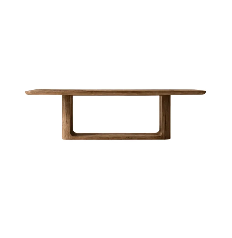 MESA COMEDOR OSLO OPEN en Madera natural - Mesas de comedor, Uruguay | Masinfinito Casa