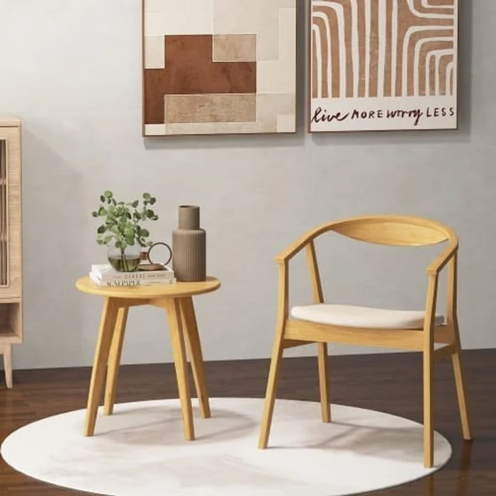 Silla Capri en Madera natural - Muebles, Uruguay | Uruguay Bamboo, vista 7