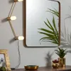 Espejo Marco de acero 60 x 60 cm dorado en Amarillo - Espejos, Uruguay | Kavehome, vista 2 de 5