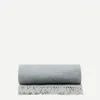 Manta Dakie doble faz mezcla lana gris melange y beige 170 x 130 cm en Gris - Textiles, Uruguay | Kavehome, vista 1 de 5