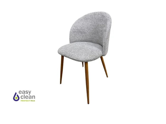 Silla MAYTE en Tela - Gris Melange en Gris - Sillas, Uruguay | Finkel, vista 2