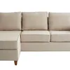 Sofá con Chaise DESIREÉ - Beige PREVENTA en Beige - Sillones y sofás, Uruguay | Finkel, vista 1 de 4