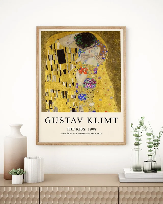 Gustav Klimt - The kiss - Láminas, Uruguay | La Cuadrería, vista 4