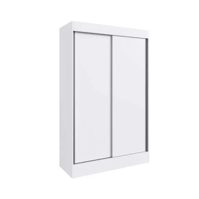 Ropero Placard 2 Puertas Corredizas 2 Cajones Dormitorio en Blanco - Roperos y placares, Uruguay | Soy Hogar