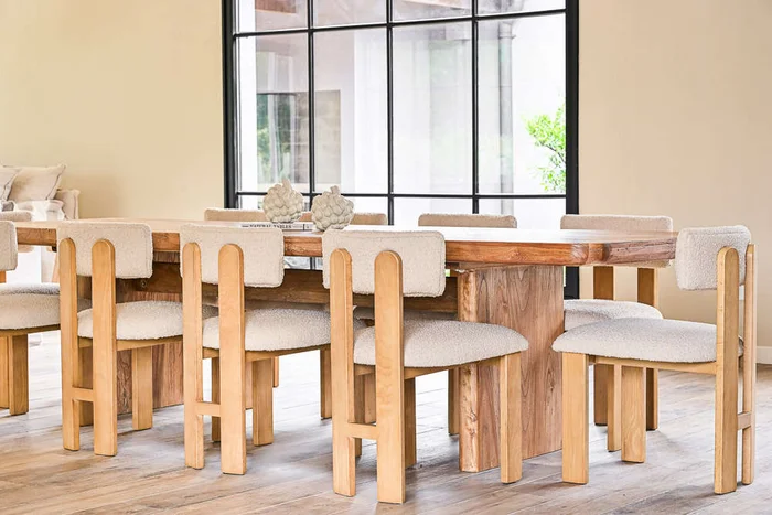 MESA COMEDOR ATHENA - 3.00 X 1.00 MTS - Mesas de comedor, Uruguay | La Iberica, vista 2