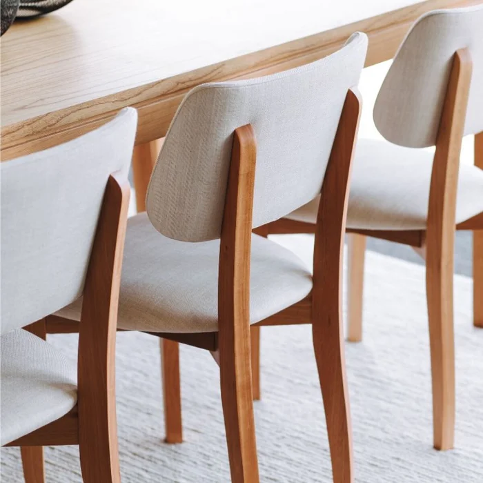 Silla Curve en Beige - Sillas, Uruguay | Fábrica Italiana, vista 3