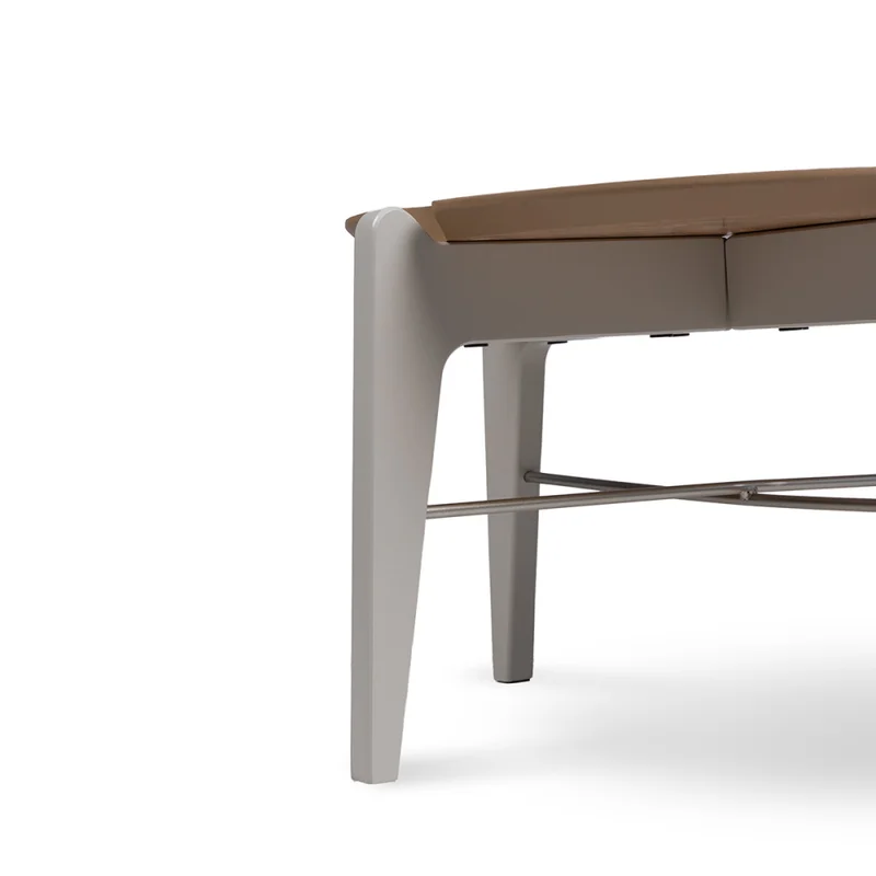 Mesa de centro Garden - 67 x 39 - Carvalho y Off White en Beige - Mesas de living, Uruguay | Nyr, vista 4
