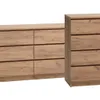 Cómoda LIMFJORDEN 4 caj color roble nat en Madera natural - Cómodas, Uruguay | JYSK, vista 2 de 5