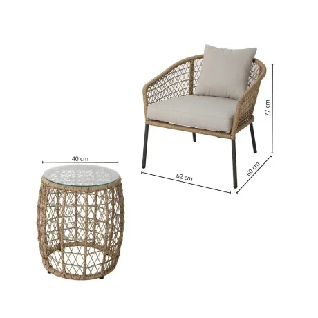 Juego de jardin Barcelona en Beige - Muebles para el exterior, Uruguay | La Cueva Muebles, vista 12