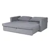 Sofá Cama Wey - Tela Microfibra - Cora 06-153 (Grafito) en Gris - Sillones y sofás, Uruguay | NYR, vista 4 de 7