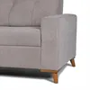 Sofá Katrina - Tela Microfibra - 3 cuerpos - 10287 (Tostado) en Marrón - Sillones y sofás, Uruguay | NYR, vista 5 de 6