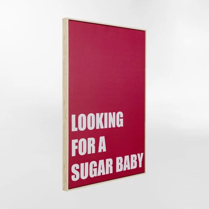 CUADRO SUGAR BABY ROJO  en Rojo - Decoración, Uruguay | Viasono, vista 3