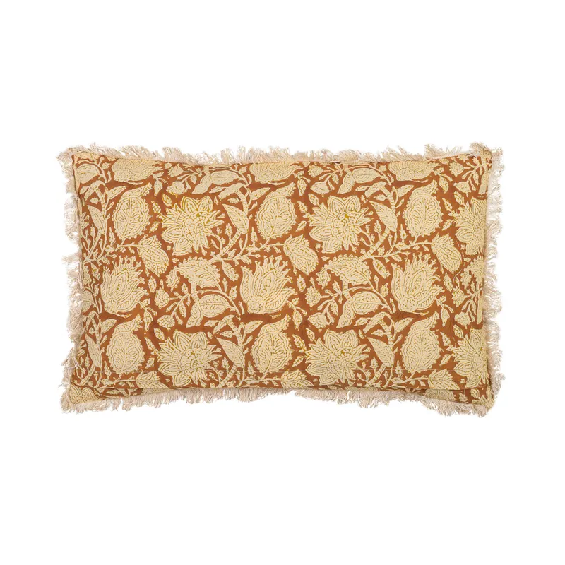 Almohadon Algodon Marron Helene 30*50 Tostado en TOSTADO - Textiles, Uruguay | Divino