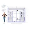 Ropero 2 Puertas Corredizas - Imperador - Cinamomo en Marrón - Roperos y placares, Uruguay | Rústico Hogar, vista 5 de 5