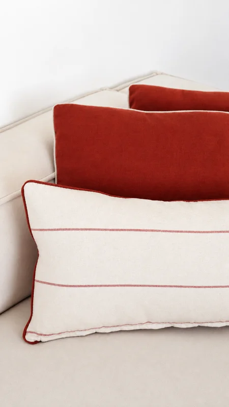 Almohadon Tierra Raya simple - Textiles, Uruguay | Decilo con Alma, vista 3