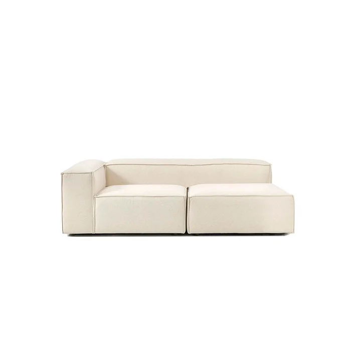 Sillón Nicole Esquinero Doble Izquierdo - Beige en Beige - Sillones y sofás, Uruguay | Samic