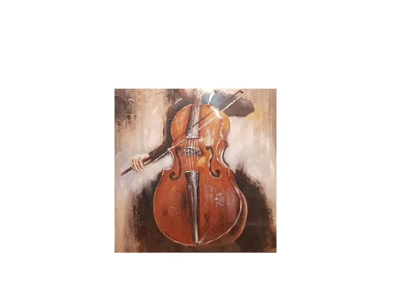 Oleo Decorativo Violonchelo en Oleo Decorativo Violonchelo - Decoración de pared, Uruguay | Finkel