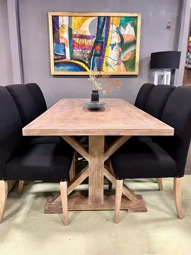 Juego De Comedor Madera Ozark Jamaica Con 6 Sillas De Vestir A Eleccion en A Eleccion - Mesas de comedor, Uruguay | Ozark Home, vista 7