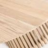 Mesa Jeanette madera maciza de teca Ø 120 cm en Madera natural - Mesas de comedor, Uruguay | Kavehome, vista 5 de 6