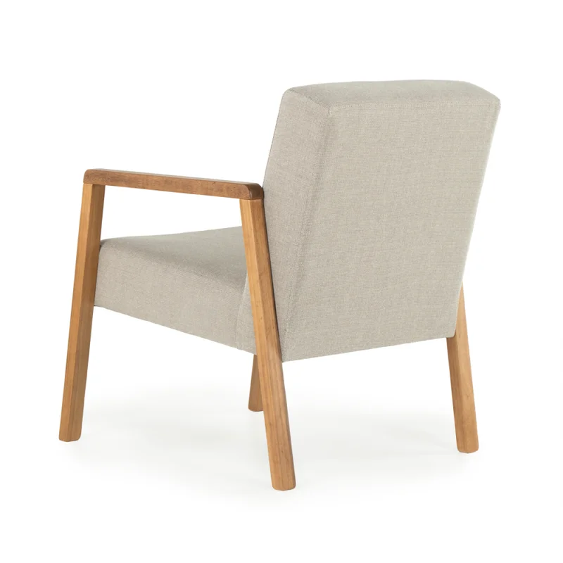 Butaca Slim - Tela Rústica - 201-G2 (Beige) en Beige - Butacas, banquetas y puffs, Uruguay | Nyr, vista 5