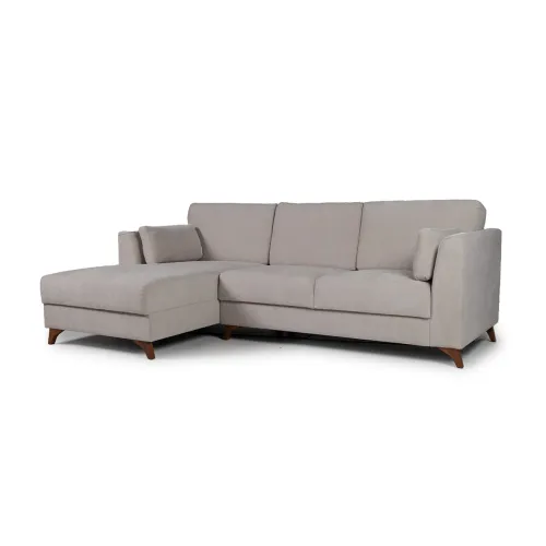 Rinconera Capri - Tela Microfibra - Chaise izquierdo - Kruger 02-152 (Beige) en Beige - Sillones y sofás, Uruguay | NYR