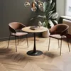 Mesa Schickeria roble negro Ø80cm en Multicolor - Mesas de arrimo, Uruguay | Koz, vista 2 de 4