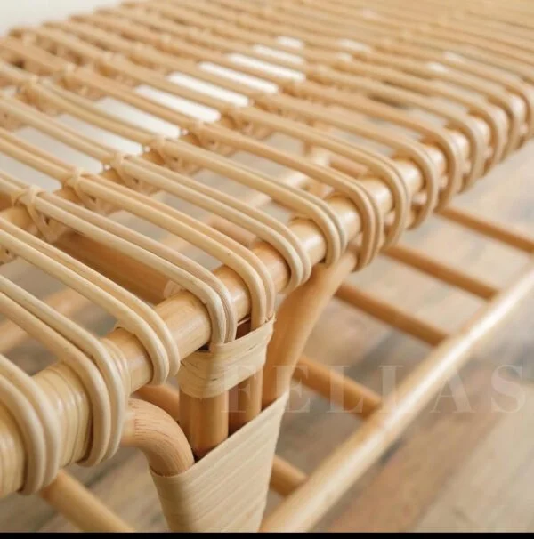 Banco Ratan en Madera natural - Butacas, banquetas y puffs, Uruguay | Balihai, vista 3
