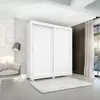 Ropero 2 Puertas Corredizas - Blanco en Blanco - Roperos y placares, Uruguay | Ecowood, vista 2 de 3