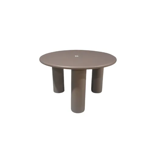 MESA IBIZA CENTRO EXTERIOR ALUMINIO en Marrón - Muebles para el exterior, Uruguay | Masinfinito Casa