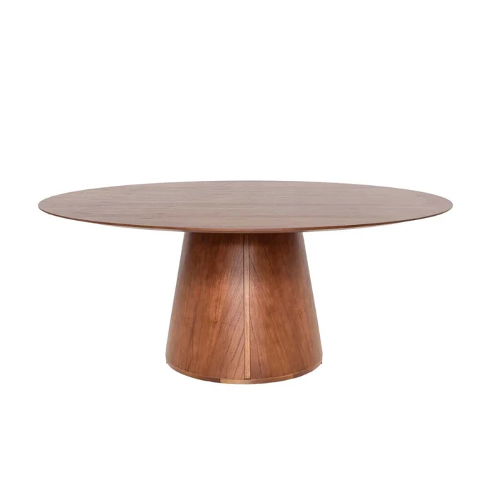 Mesa De Comedor Mdf-y-madera Marron Giulia en Marrón - Mesas de comedor, Uruguay | Divino, vista 2